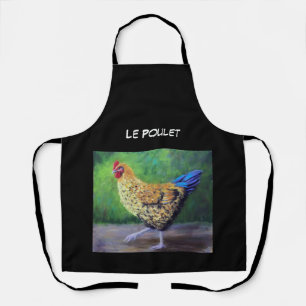 Delantal Apron de plena longitud del pollo francés