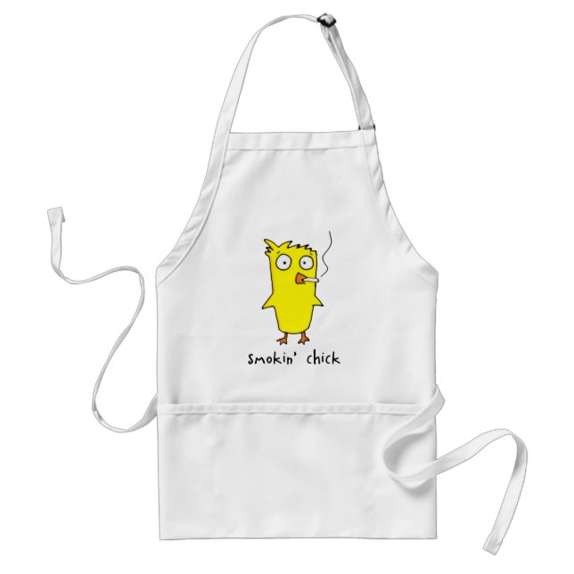 Delantal Apron de pollo de Smokin (Frente)