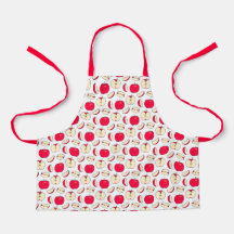Apron de preparación de comida de Apple Montessori