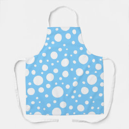 Delantal Apron de puntos azules