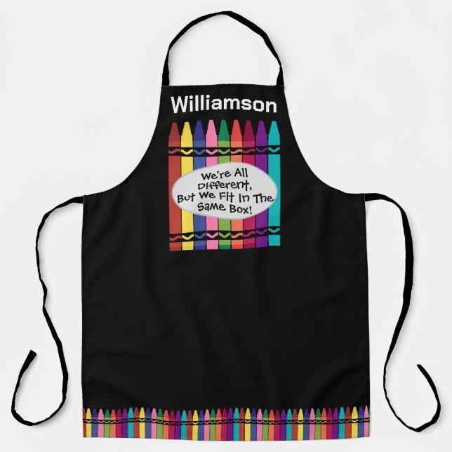 Delantal Apron de Reunión de Familia personalizable (Anverso)