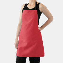 Delantal Apron de ruido rojo de tomate de dos tonos persona