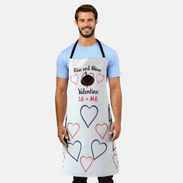 Delantal Apron de San Valentín para el amante de la cosecha