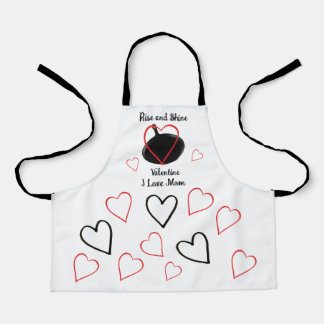 Delantal Apron de San Valentín pequeño para el amante de la