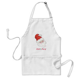 Delantal Apron de Santa Navidades