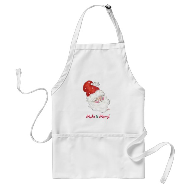 Delantal Apron de Santa Navidades (Frente)