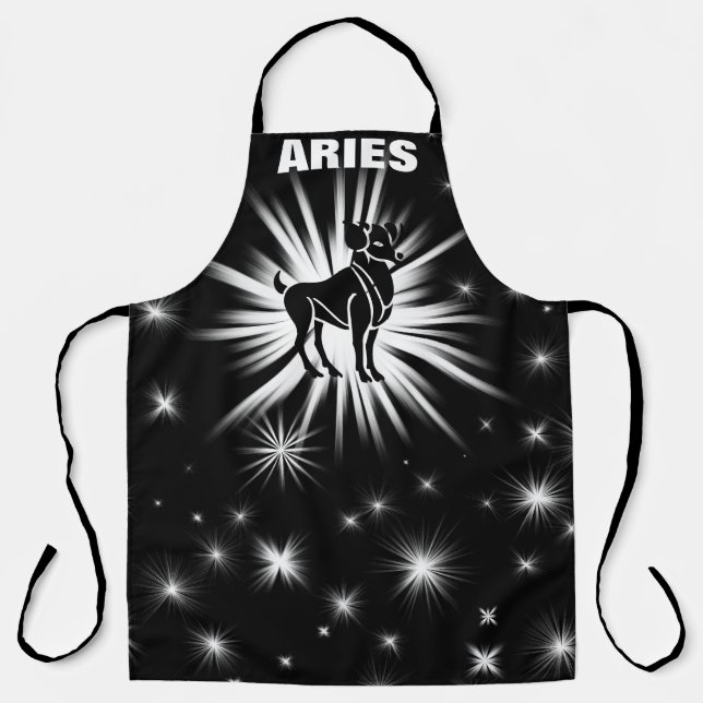 Delantal Apron de señas Aries (Anverso)