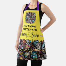 Delantal Apron de servicio de limpieza personal o comercial