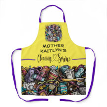 Apron de servicio de limpieza personal o comercial