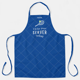 Delantal Apron de servidor personalizado de tenis