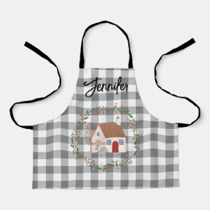 Delantal Apron de tamaño infantil de Navidades personalizad