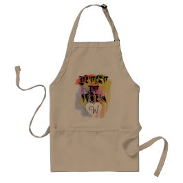 Delantal Apron de trabajo de artista personalizado con bols
