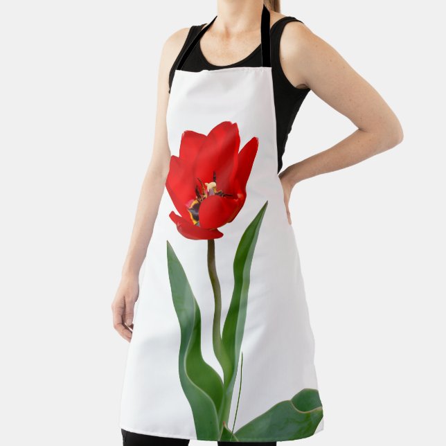 Delantal Apron de Tulips (in situ)