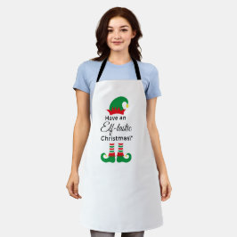 Delantal Apron de vacaciones navidades - Tasa Elf 3