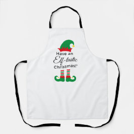 Delantal Apron de vacaciones navidades - Tasa Elf 3