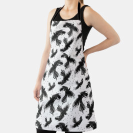 Delantal Apron de vuelo Raven