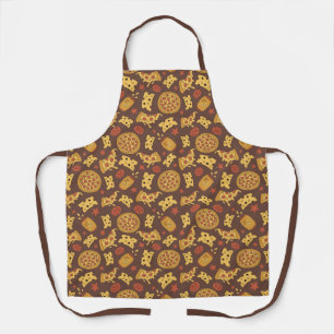 Delantal Apron decorativo del patrón Pizza