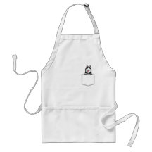 Apron del bolsillo del perro Husky Siberian