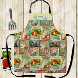 Delantal Apron del catálogo de semillas de verduras de époc