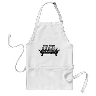 Delantal Apron del cazador del tocador de la insignia Honey