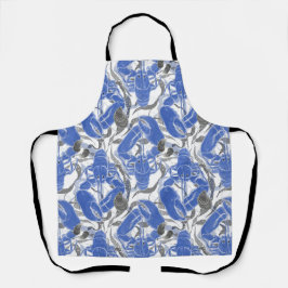 Delantal Apron del Chef Blue Lobster