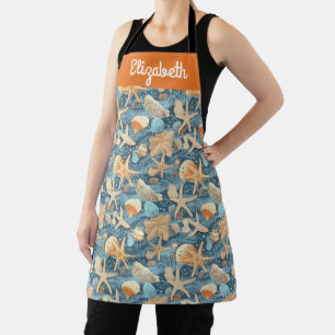 Delantal Apron del chef de la caparazón estrellado personal