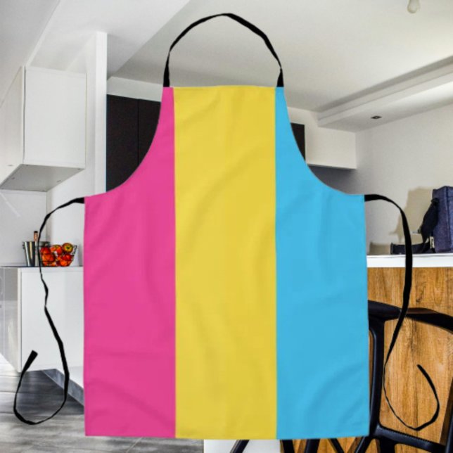 Delantal Apron del chef del Orgullo Pansexual (Subido por el creador)