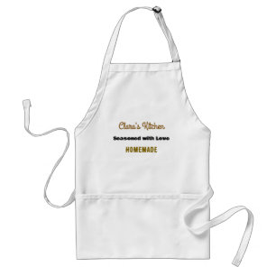 Delantal Apron del chef personalizable - hecho con amor