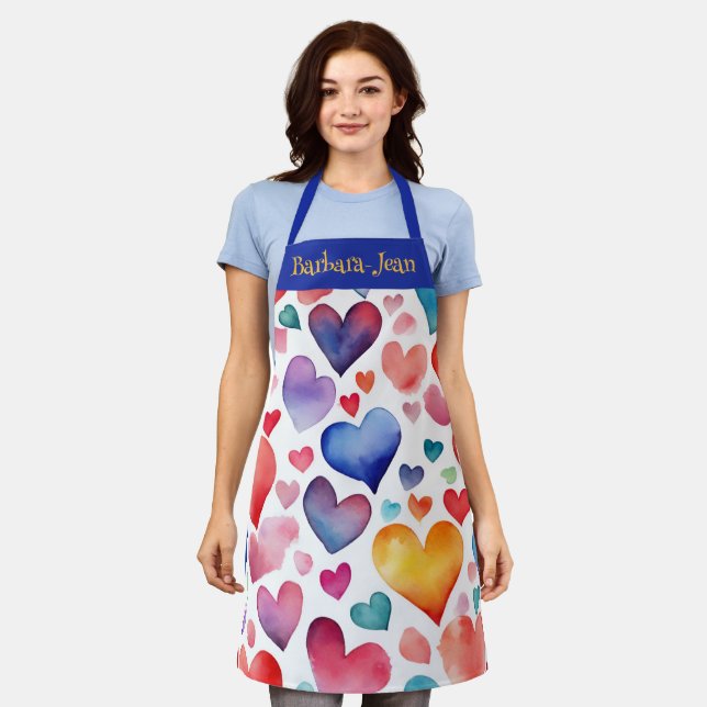 Delantal Apron del chef personalizado (Gastado)