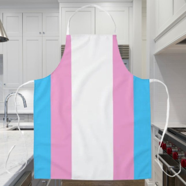 Delantal Apron del Chef Trans Orgullo (Subido por el creador)