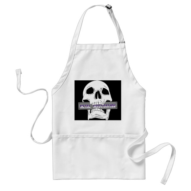 Delantal Apron del Coco de Masticación Metalizado oficial (Frente)