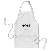Apron del Día de la Madre gracioso personalizable