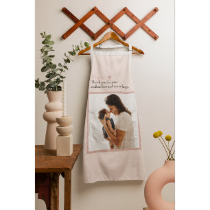 Delantal Apron del Día de la Madre personalizado con foto y