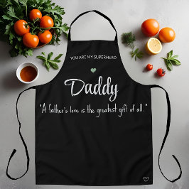 Delantal Apron del Día del Padre Personalizado - Personaliz