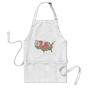 Delantal Apron del Dragón Rojo galés americano