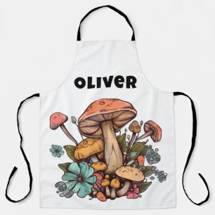 Delantal Apron del hongo del chef Cooking