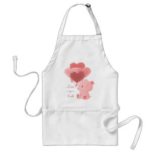 Delantal Apron del oso amoroso