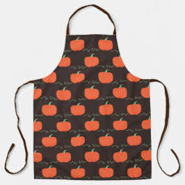Delantal Apron del parche de calabaza