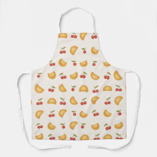 Delantal Apron del patrón de Dumplings de cerezos - Regalo 