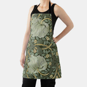 Delantal Apron del patrón de vintage de William Morris Pimp