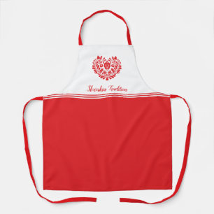 Delantal Apron del patrón folklórico eslovaco