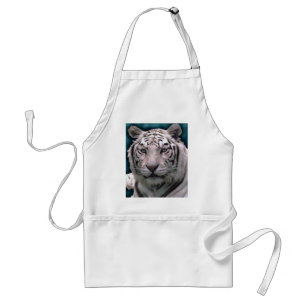 Delantal Apron del tigre blanco