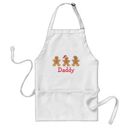 Delantal Apron del Trio de Gingerbread para Hombres, Aprón 