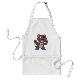 Delantal Apron devil de Tasmania Personalizado