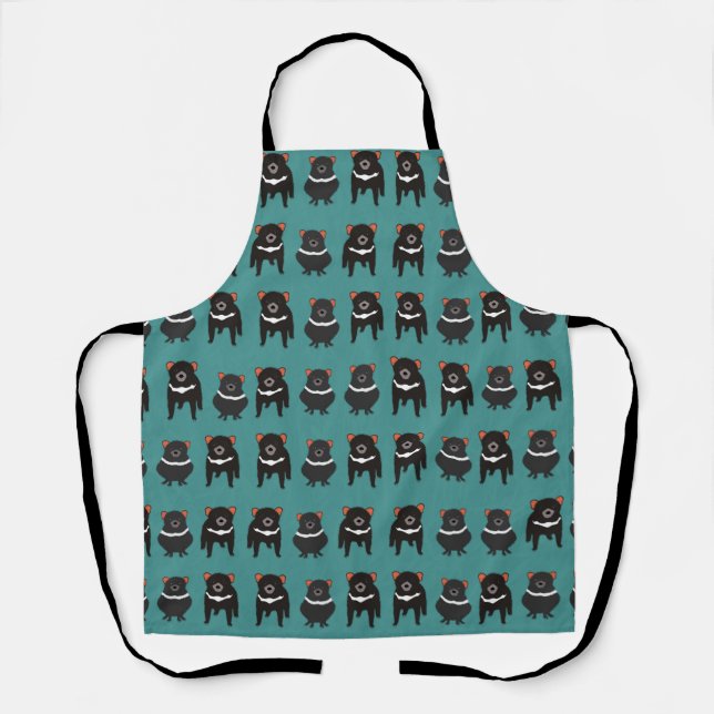 Delantal Apron devil de Tazmanian (Anverso)