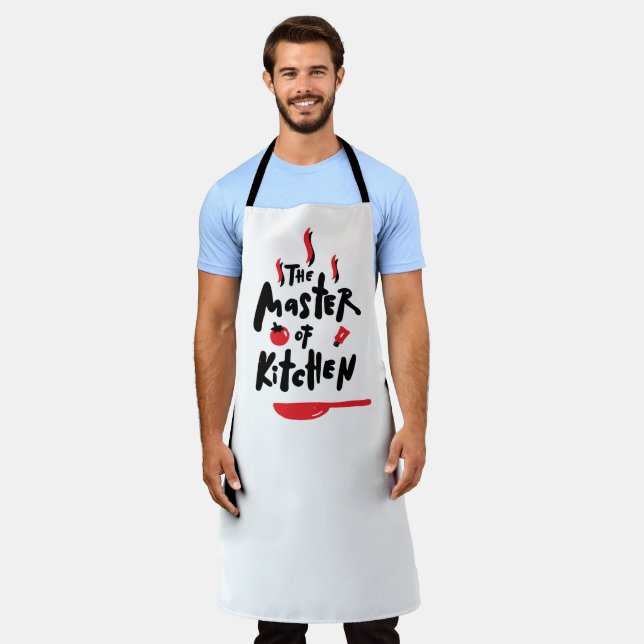 Delantal Apron: Diseño culinario para el maestro de cocina (Gastado)