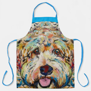 Delantal Apron - Diseño de perros Doodle