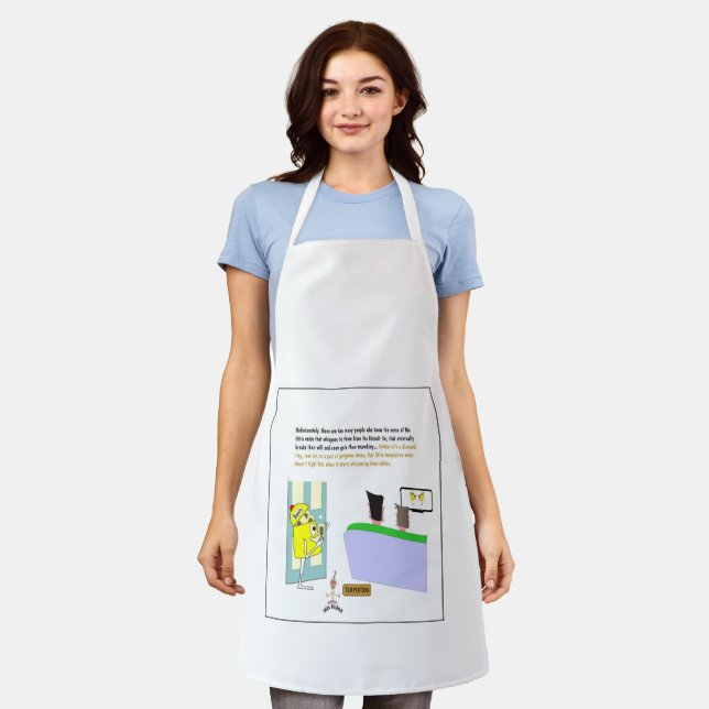 Delantal apron divertido (Gastado)