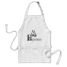 Apron ecuestriano Unicorn Side Eye