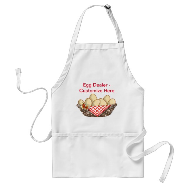 Delantal Apron "Egg Dealer" - personalizarlo (Frente)